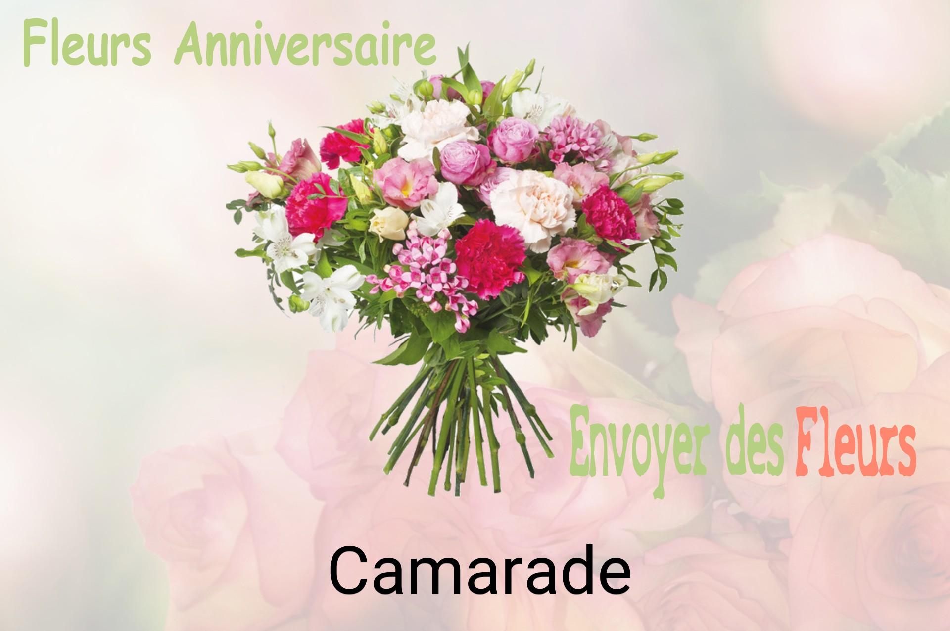 Bouquet de fleurs d’anniversaire livré à Camarade